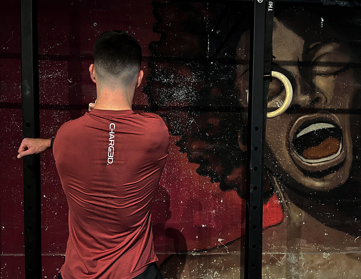 Men&#39;s Performance T-Shirt - BLOOD RED