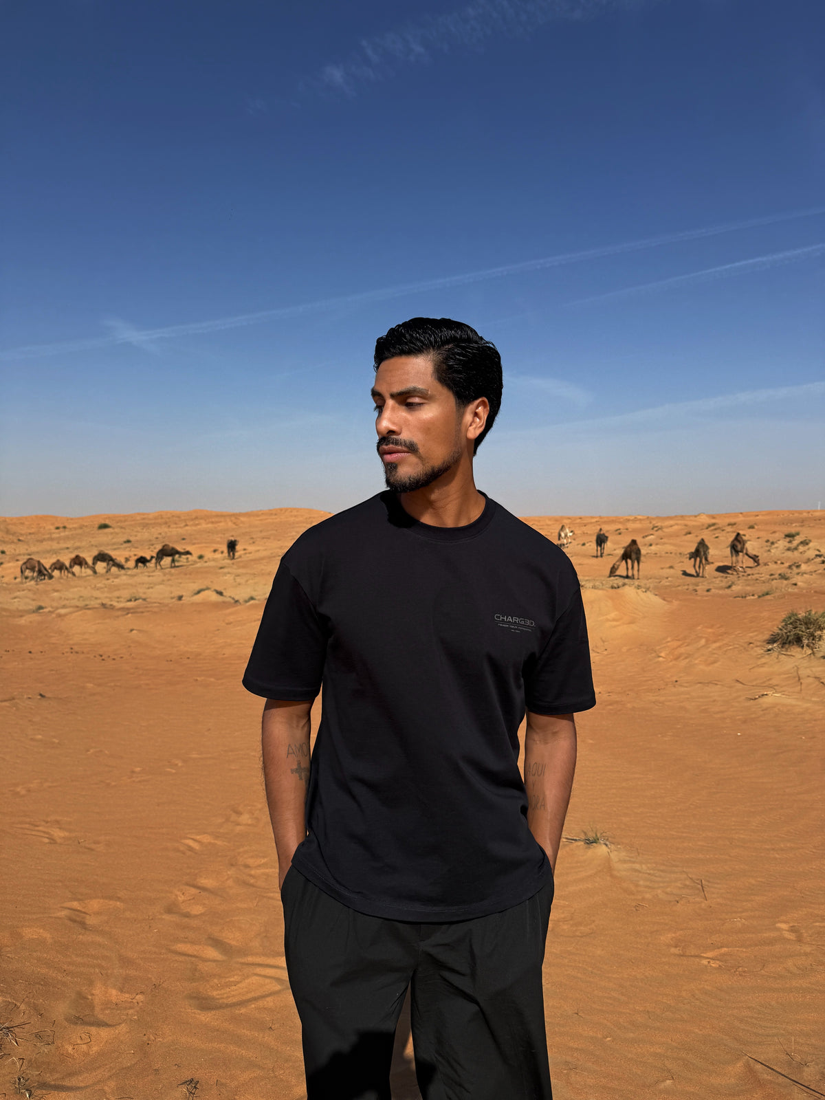 Men's Oversized T-Shirt: انطلق | United Arab Emirates
